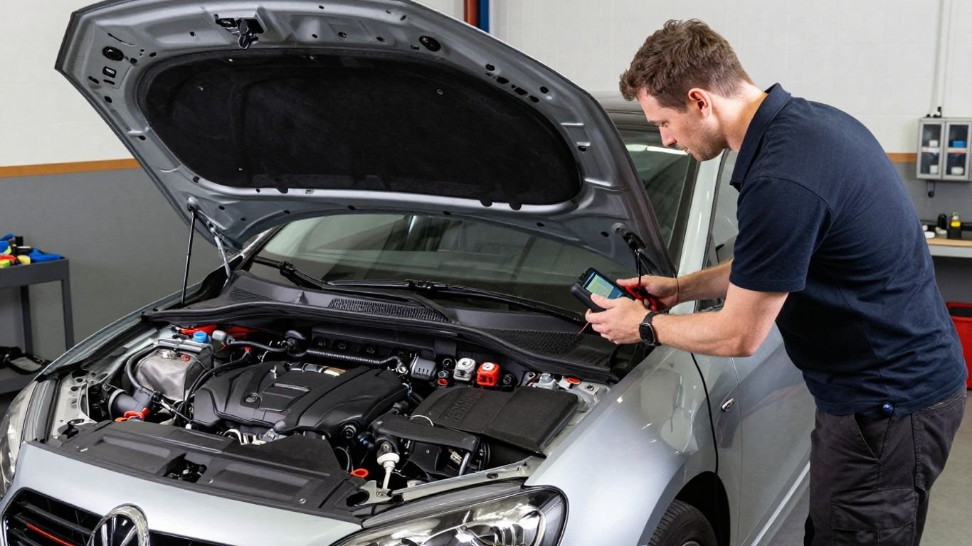 Renault engine warning light diagnosis: Causes, fault codes, and repair steps