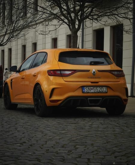 renault parts orange back side