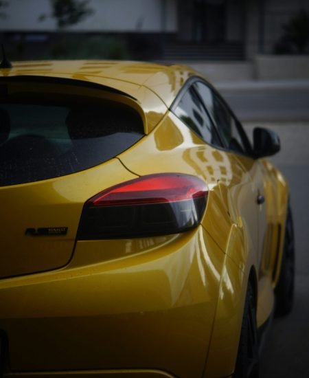 renault parts yellow side pose